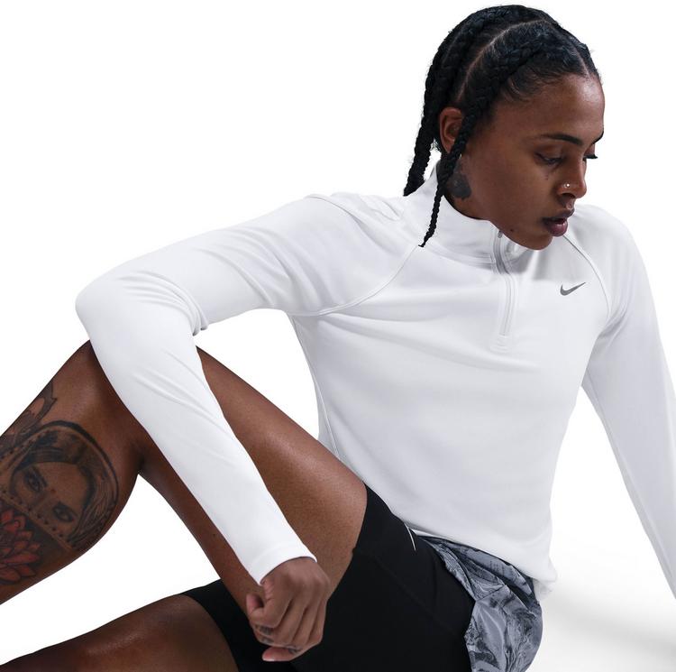 Nike Nike TEMPO Funktionsshirt Damen - white-reflective silv - 4 | SportScheck