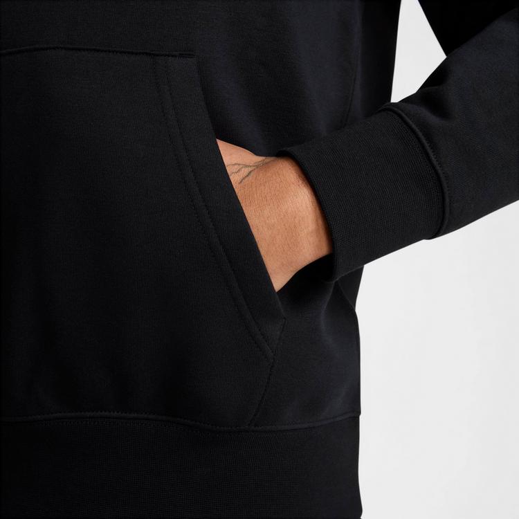 Nike Nike Club Hoodie Herren - black-black-white - 5 | SportScheck