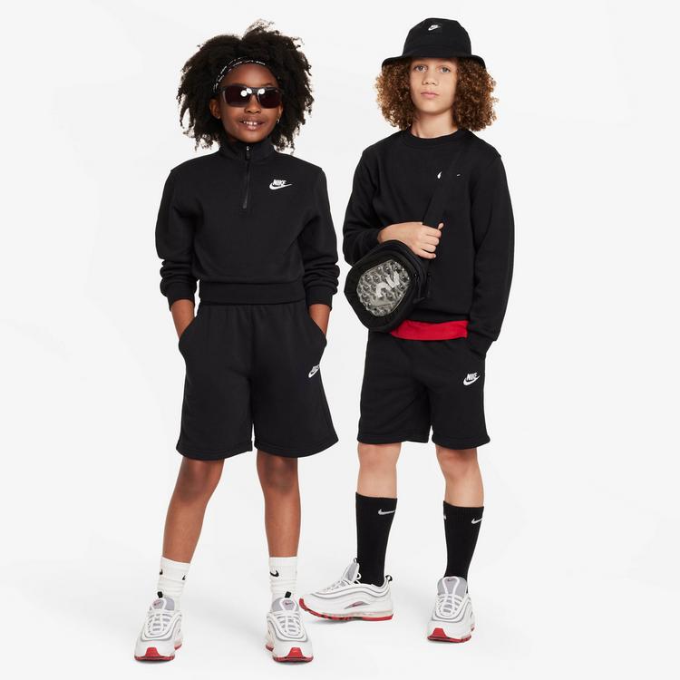Nike Nike NSW Club Shorts Jungen - black-white - 5 | SportScheck