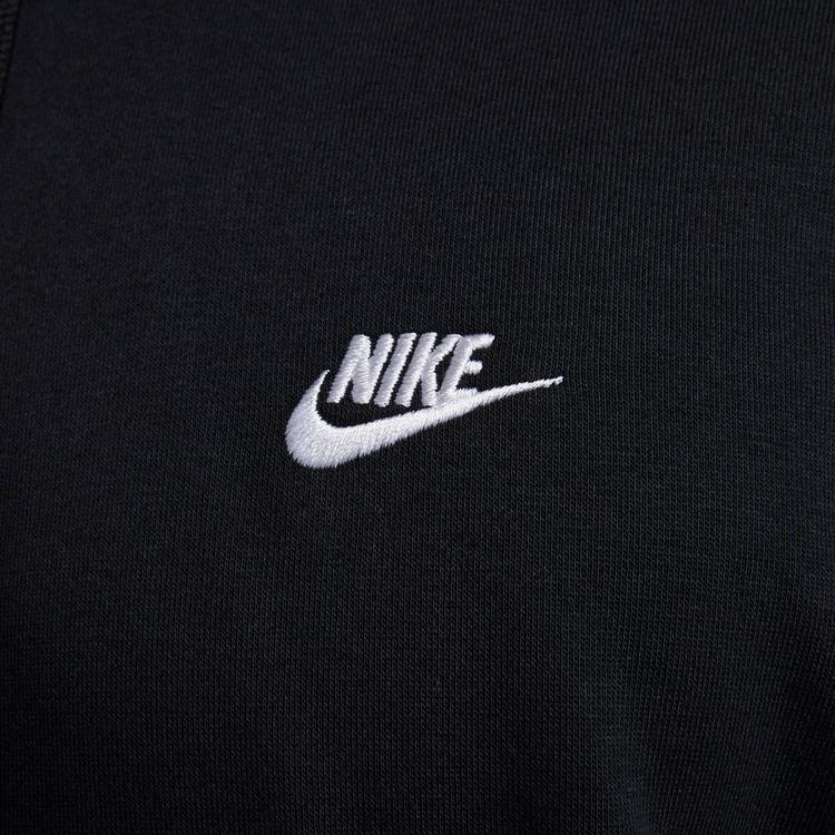 Nike Nike Club Hoodie Herren - black-black-white - 6 | SportScheck