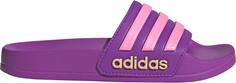 adidas Adilette Shower Badelatschen Kinder purbur-blipnk-seicta