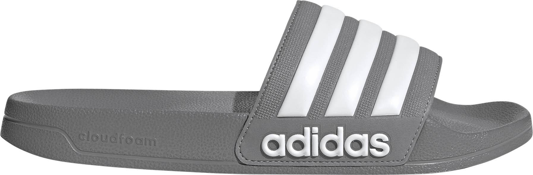 adidas ADILETTE SHOWER Badelatschen - grethr-ftwwht-grethr