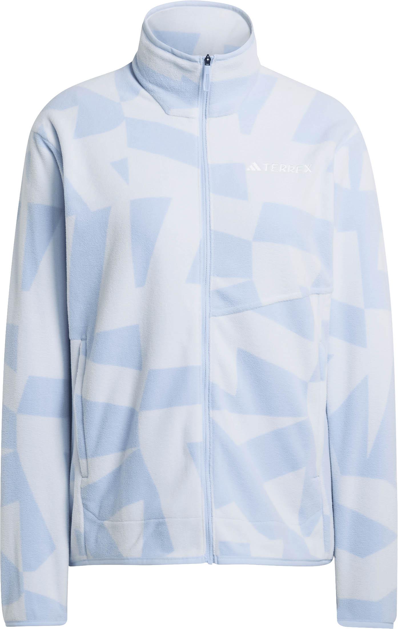 adidas MULTI Fleecejacke Damen - glow blue-crystal sky