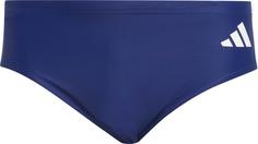 adidas 3S BLD Badeslip Herren dkblue-white