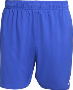 adidas ESS SH 5IN Badeshorts Herren selubl-white
