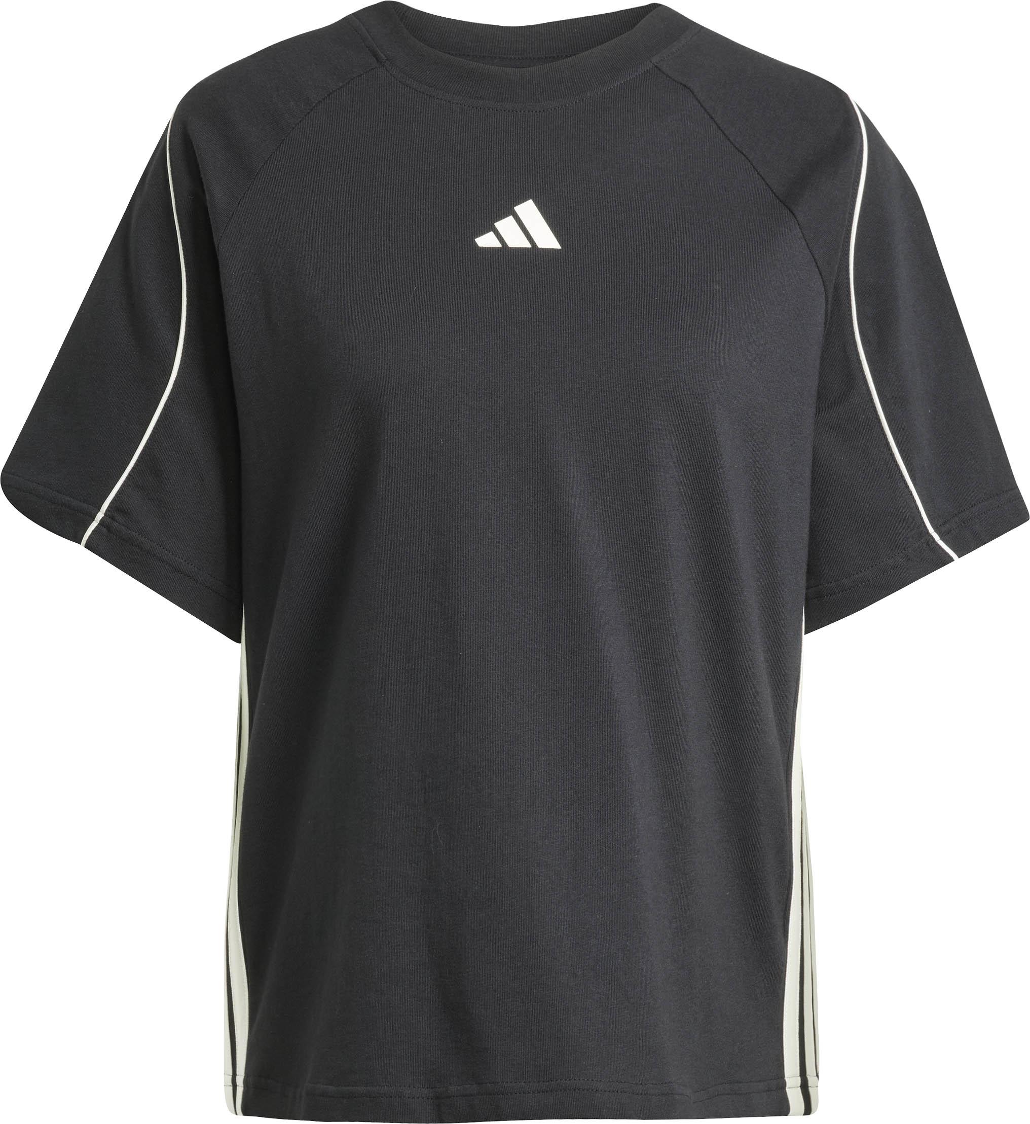 adidas W STADIUM TEE T-Shirt Damen - black-owhite