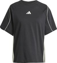 adidas W STADIUM TEE T-Shirt Damen - black-owhite