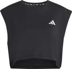 adidas Run Ess Funktionsshirt Damen black