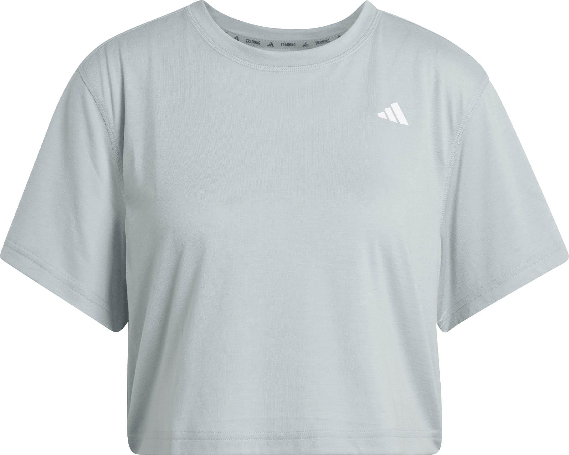 Adidas Croptop WE MIN Polyester-Viskose Gruen