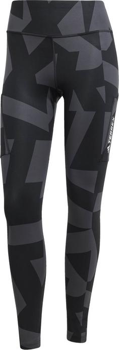 adidas MULTI Tights Damen carbon-black-black-black