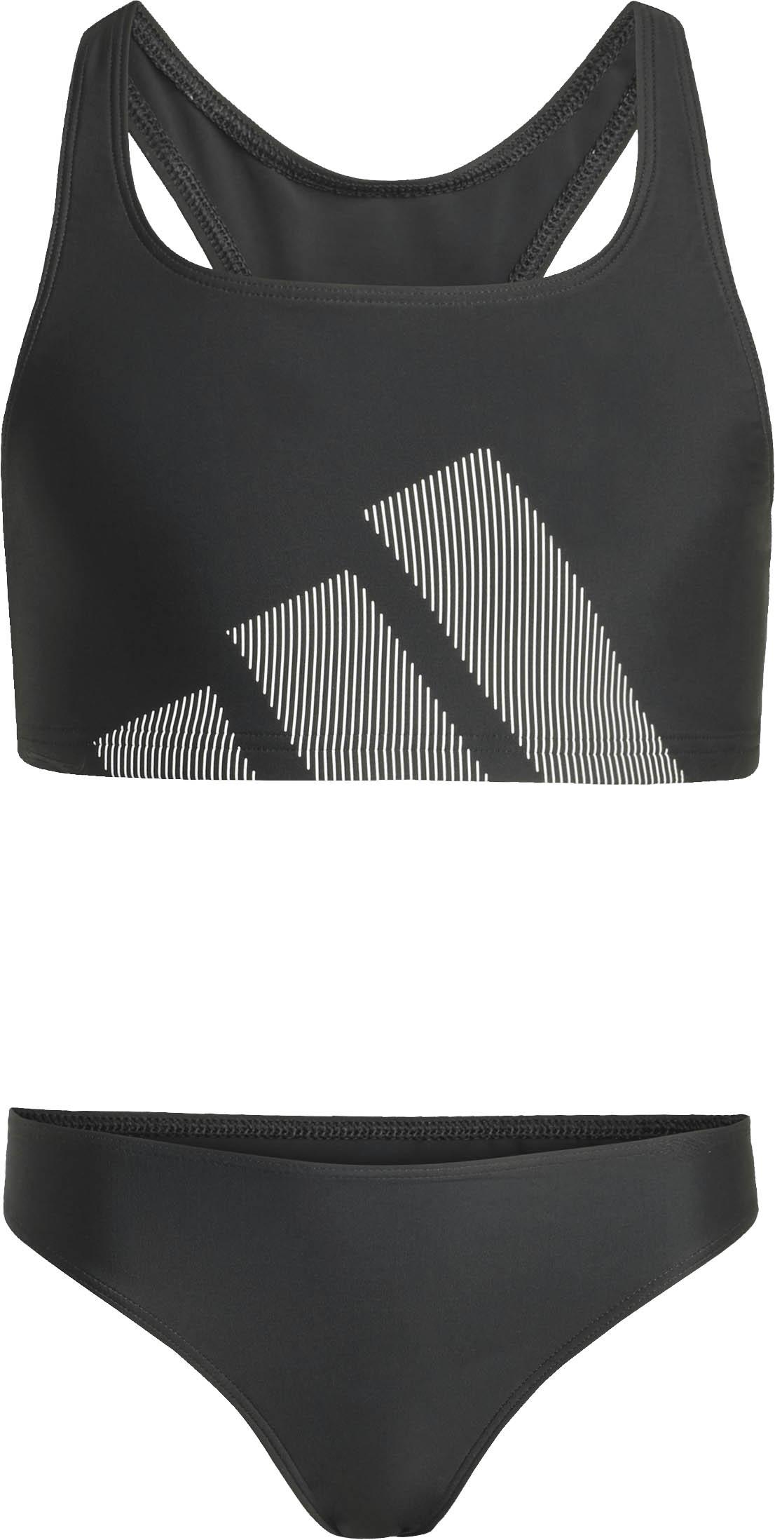adidas BB BK S Y Bikini Set M&auml;dchen - black