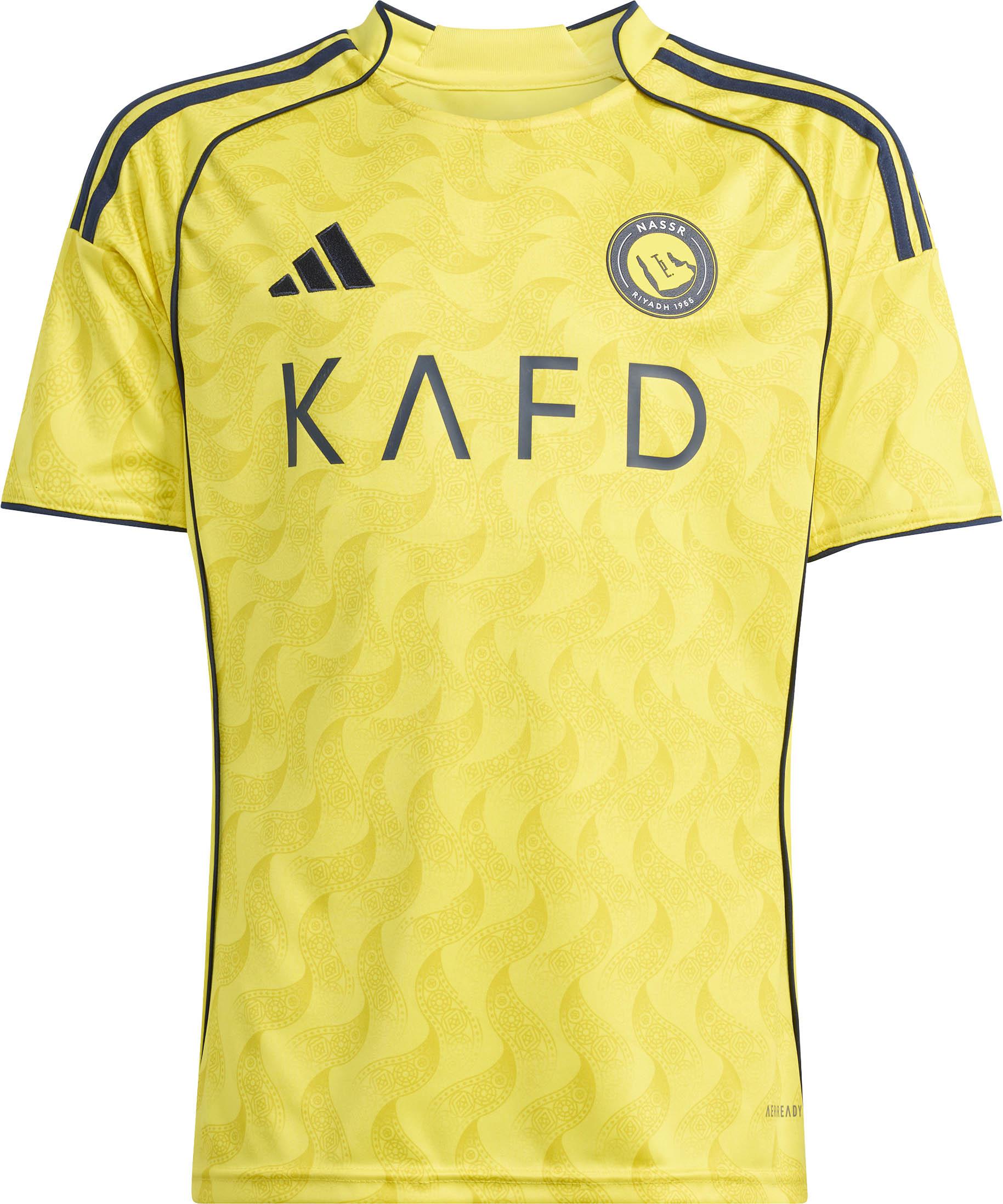 Adidas Al Nassr Heimtrikot 3-Stripes Gelb