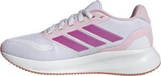 Rückansicht von adidas Runfalcon 5 Jr Laufschuhe Kinder ftwwht-clpink-gum
