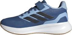 Rückansicht von adidas RUNFALCON 5 EL C Laufschuhe Kinder duin-legink-globlu