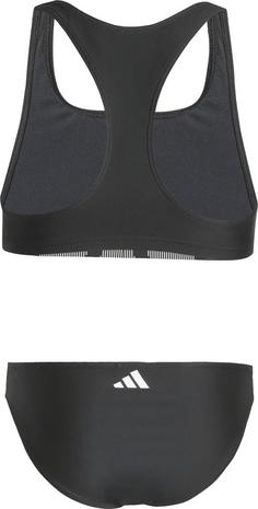 Rückansicht von adidas BB BK S Y Bikini Set Kinder black