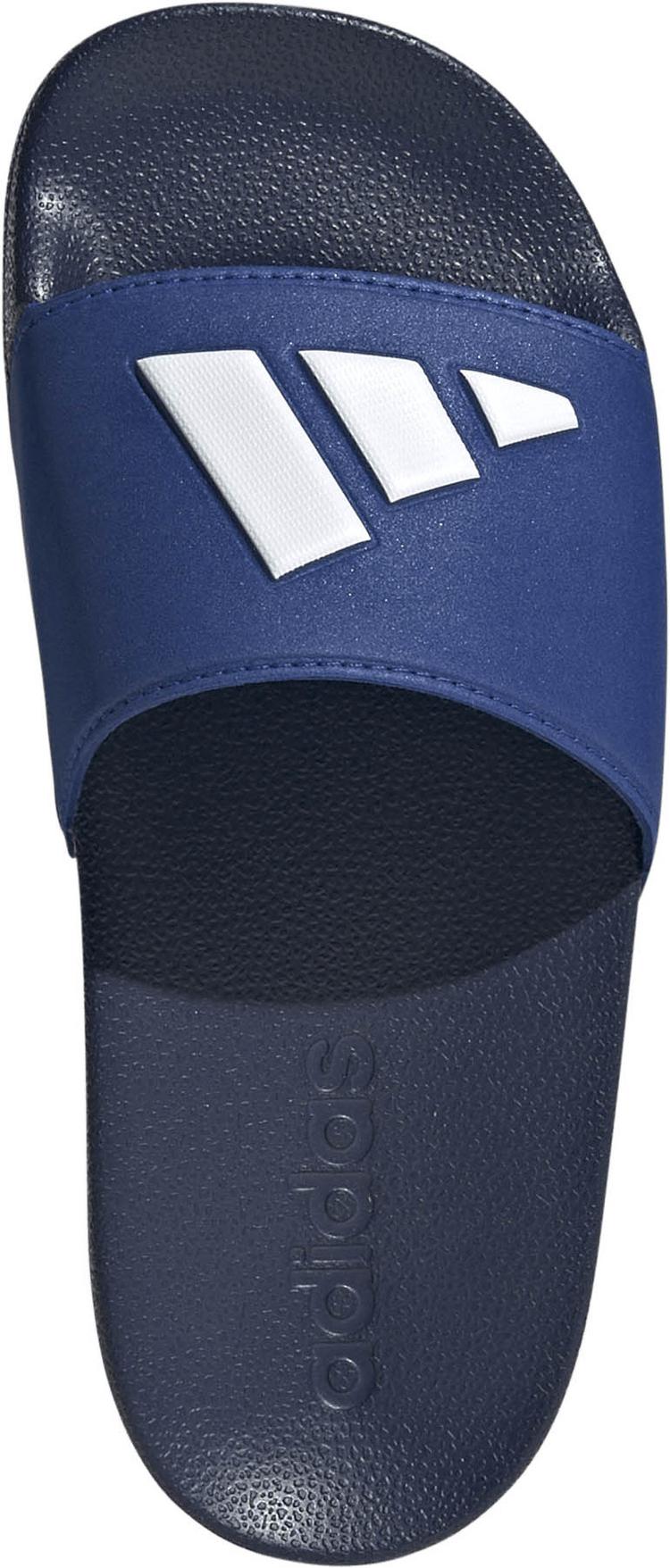 adidas adidas ADILETTE SHOWER LOGO K Badelatschen Kinder - dkblue-ftwwht-royblu - 0 | SportScheck