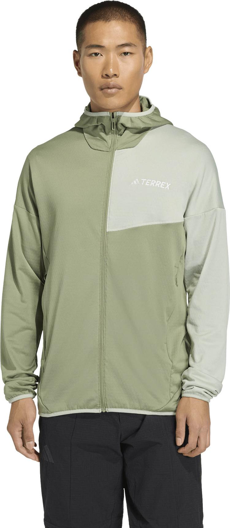 adidas adidas XPERIOR LIGHT Fleecejacke Herren - tent green-halo green - 0 | SportScheck
