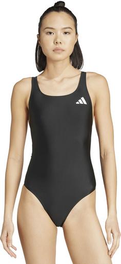 Rückansicht von adidas ESS VBCK SUIT Schwimmanzug Damen black