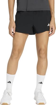 Rückansicht von adidas WE MIN Funktionsshorts Damen black