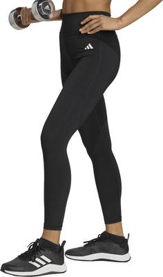 Rückansicht von adidas OPT POW Tights Damen black