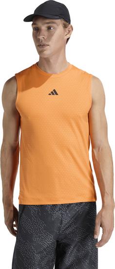 Rückansicht von adidas D4T POWER Funktionstank Herren puor