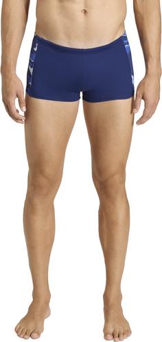 Rückansicht von adidas SURGE AOP BX Kastenbadehose Herren dkblue