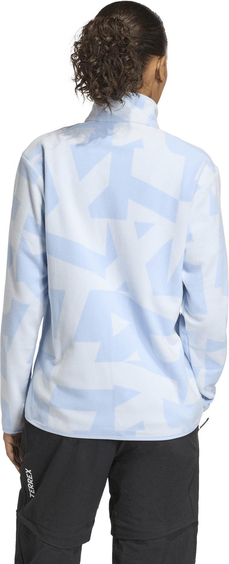 adidas adidas MULTI Fleecejacke Damen - glow blue-crystal sky - 1 | SportScheck