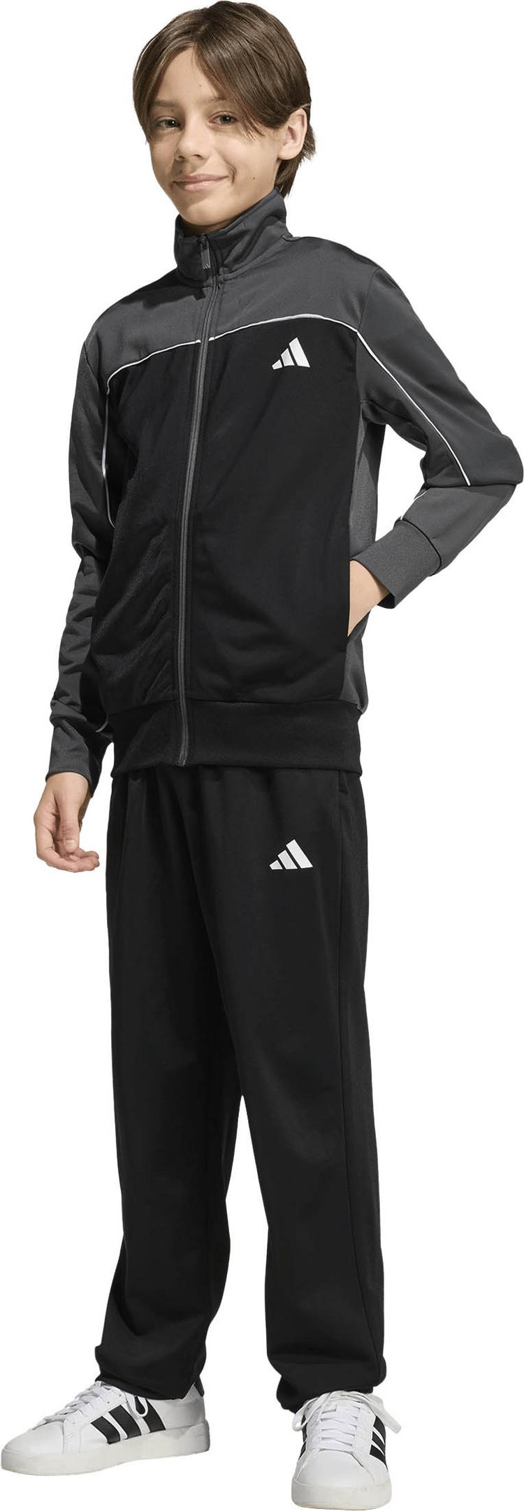 adidas adidas CP TR Trainingsanzug Kinder - gresix-black-white - 1 | SportScheck