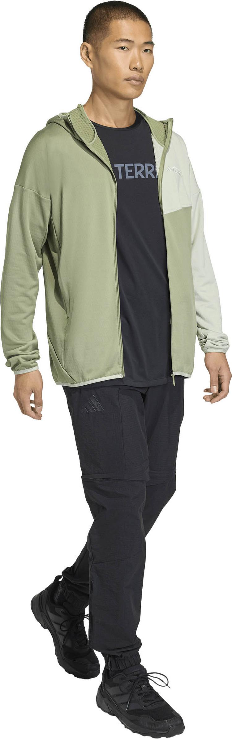 adidas adidas XPERIOR LIGHT Fleecejacke Herren - tent green-halo green - 2 | SportScheck