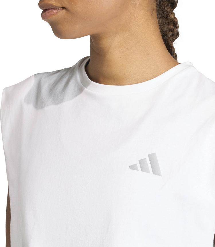 adidas adidas Run Ess Funktionsshirt Damen - white - 4 | SportScheck