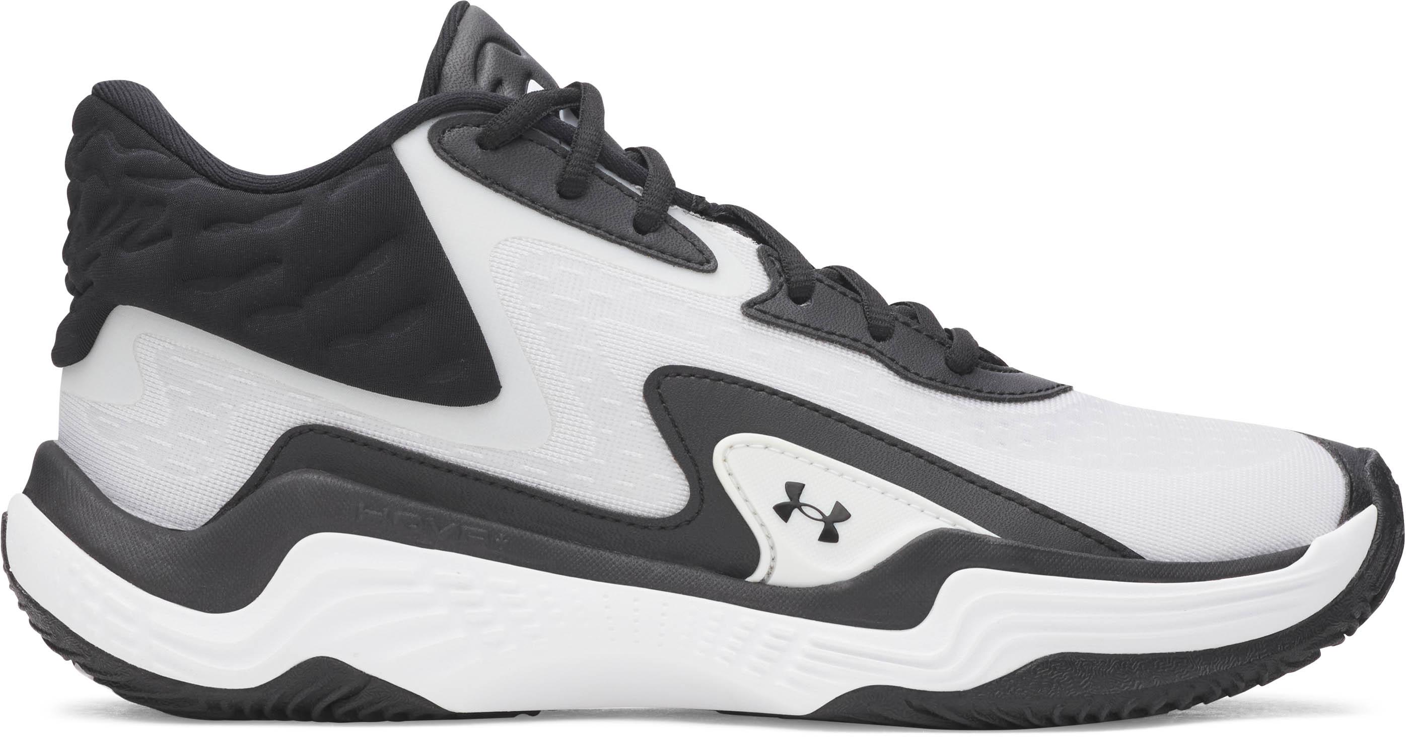 Under Armour Basketballschuhe Mid-Cut Mesh TPU Schwarz