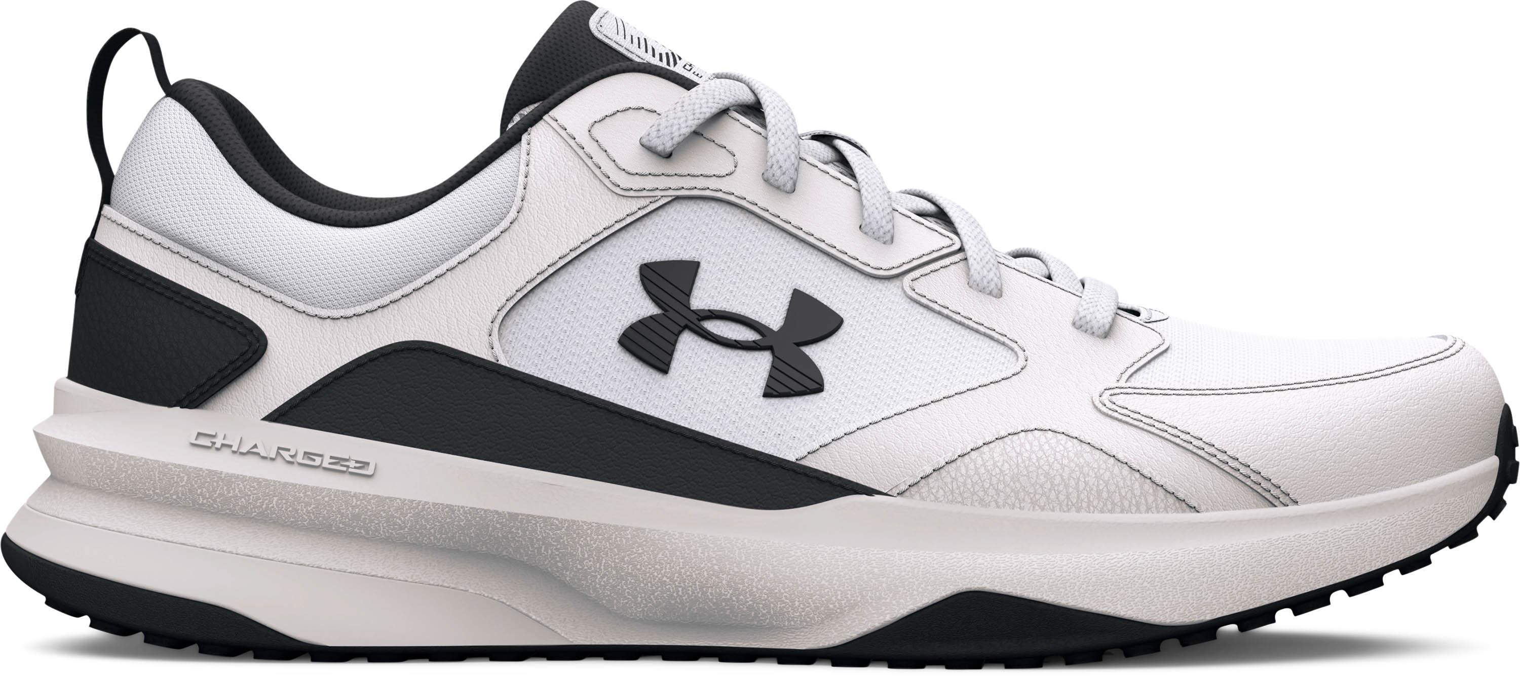 Under Armour Fitnessschuhe Charged Cushioning Mesh Gummi Weiß