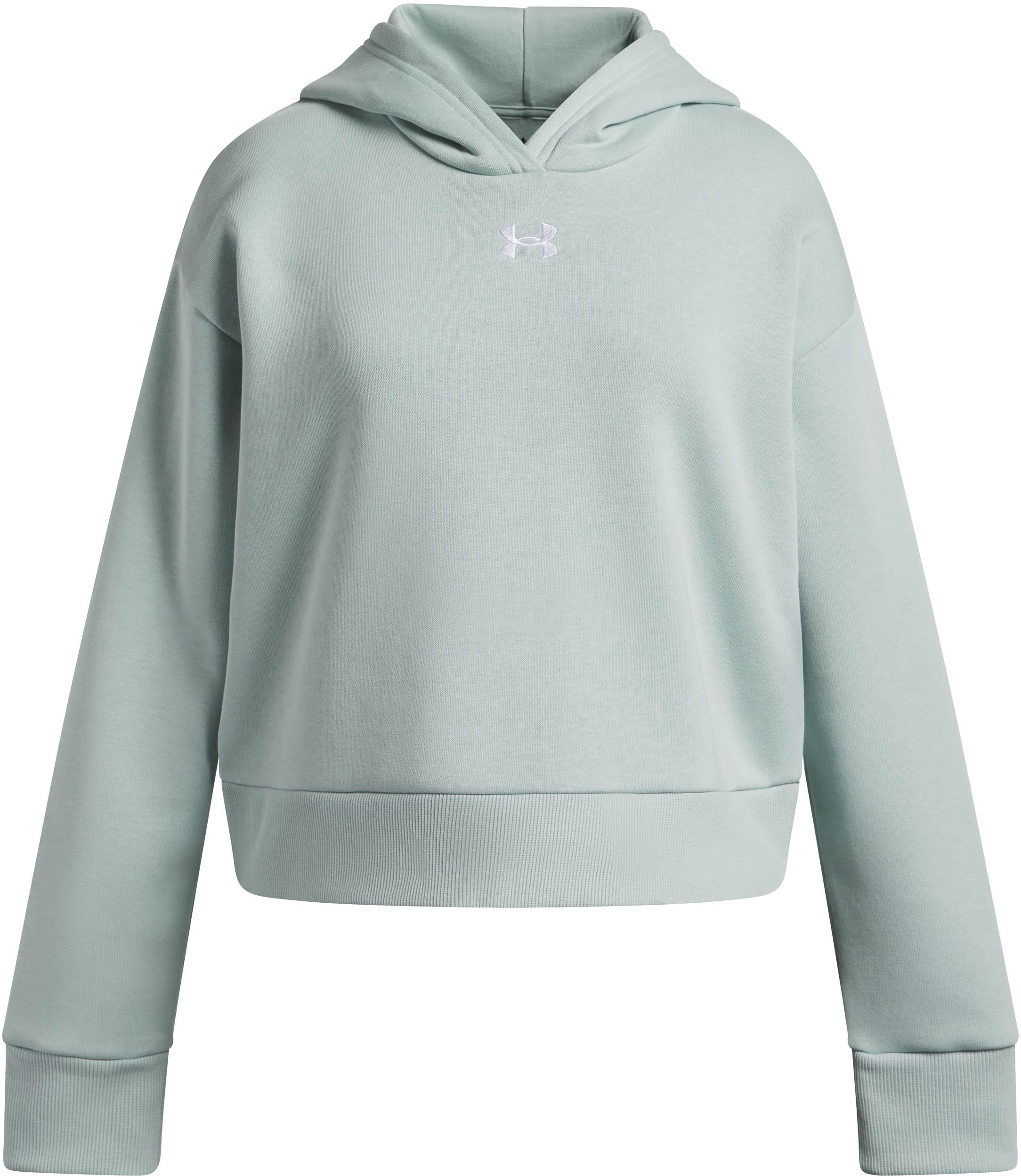 Under Armour Hoodie Lässiger Baumwolle-Polyester Kapuze Grün