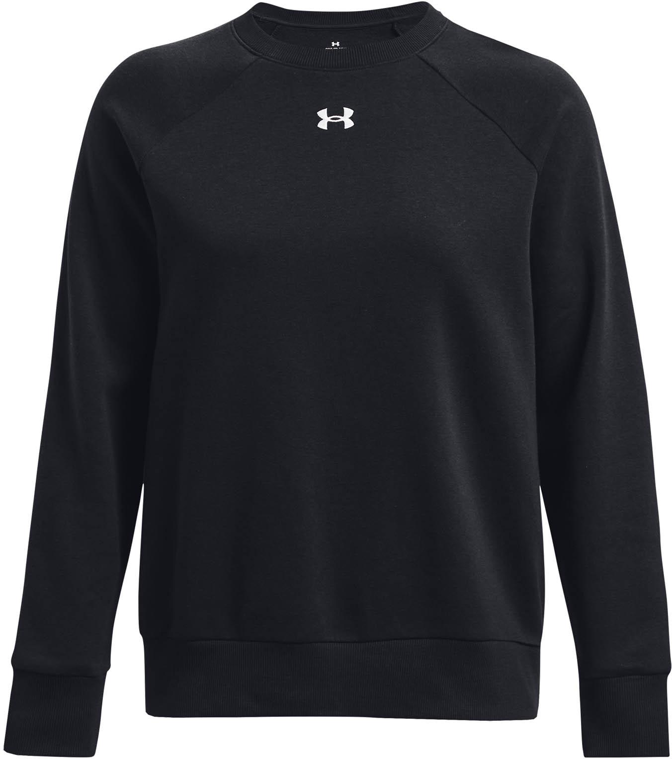Under Armour Sweatshirt Raglan Baumwolle Schwarz
