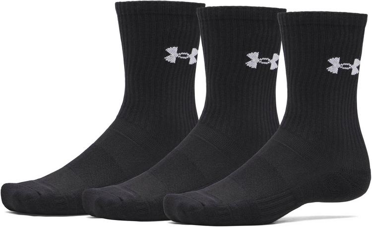 Under Armour Under Armour UA PERFORMANCE COTTON 3P CRW Socken - ultimate black - 0 | SportScheck