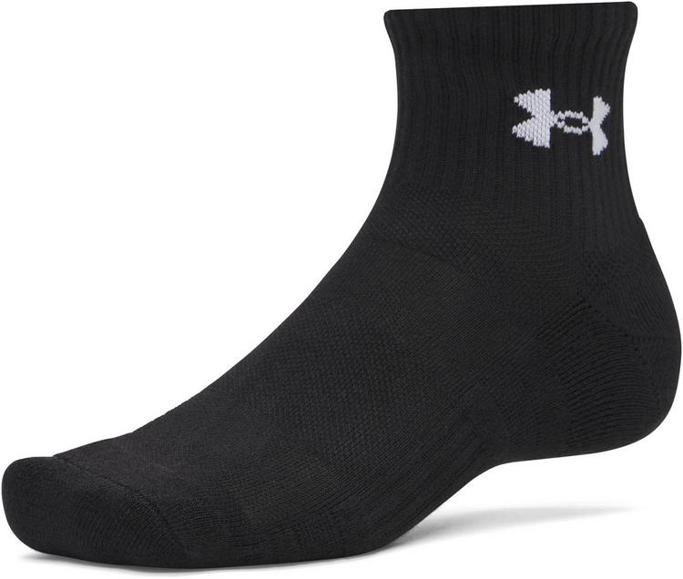 Under Armour Under Armour UA PERFORMANCE COTTON 3P QTR Socken - ultimate black - 0 | SportScheck