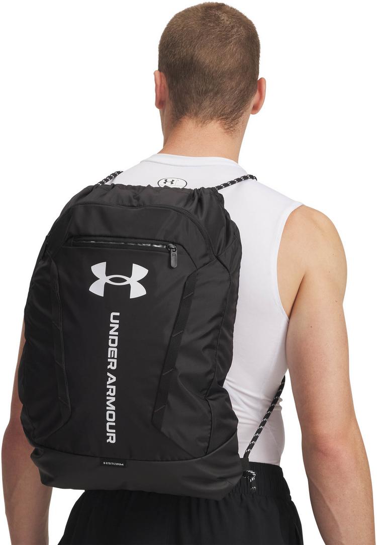 Under Armour Under Armour UA HUSTLE SACKPACK Turnbeutel - black - 0 | SportScheck