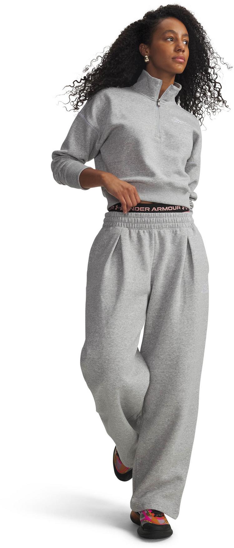 Under Armour Under Armour RIVAL Sweathose Damen - mod gray light heather - 2 | SportScheck