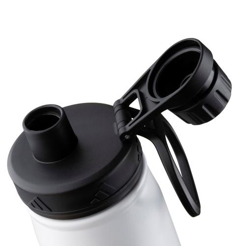 Rückansicht von adidas DFB MET BOTTLE Trinkflasche white-black