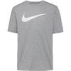 Nike Swoosh T-Shirt Herren - dark grey heather-white