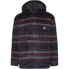 BEAR Kapuzenjacke Herren stripes blue-brown