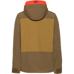 Rückansicht von HELLY HANSEN SOGN TINDEN Skijacke Herren sepia