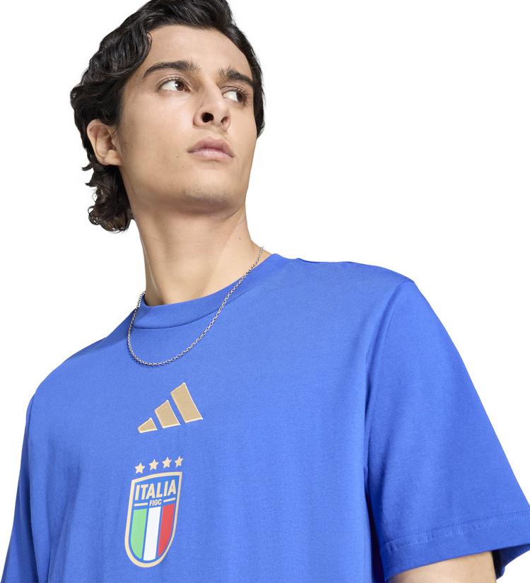 adidas adidas FIGC DNA GR TEE T-Shirt Herren - boblue - 4 | SportScheck