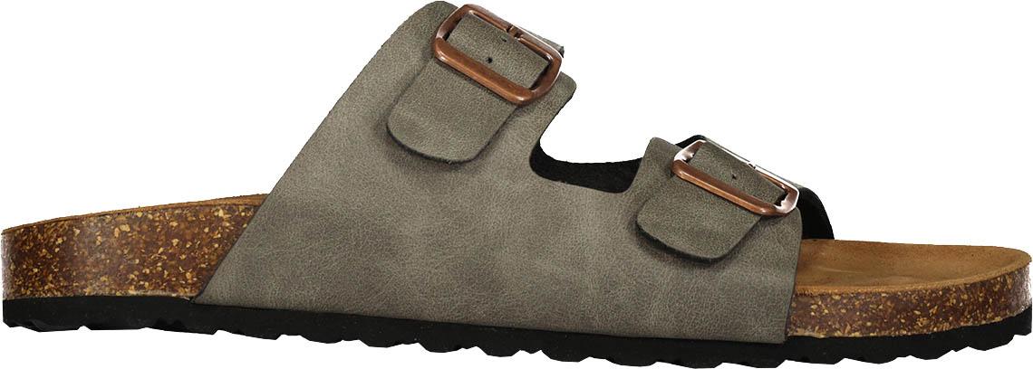 Mistral Sandalen 2 Riemen Kunstleder Wildleder EVA Grau