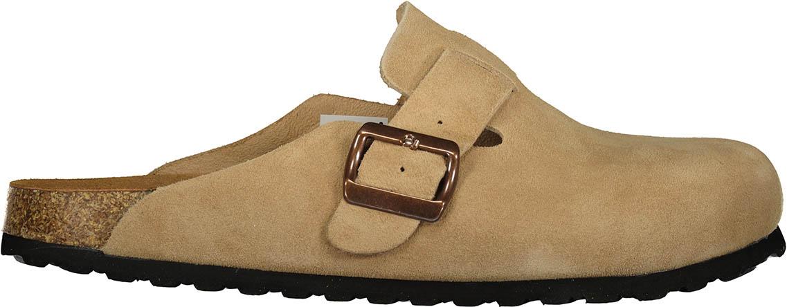 Mistral Sandalen Close Toe Kunstleder Beige