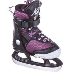 Rückansicht von K2 MARLEE BEAM Schlittschuhe Kinder black-purple