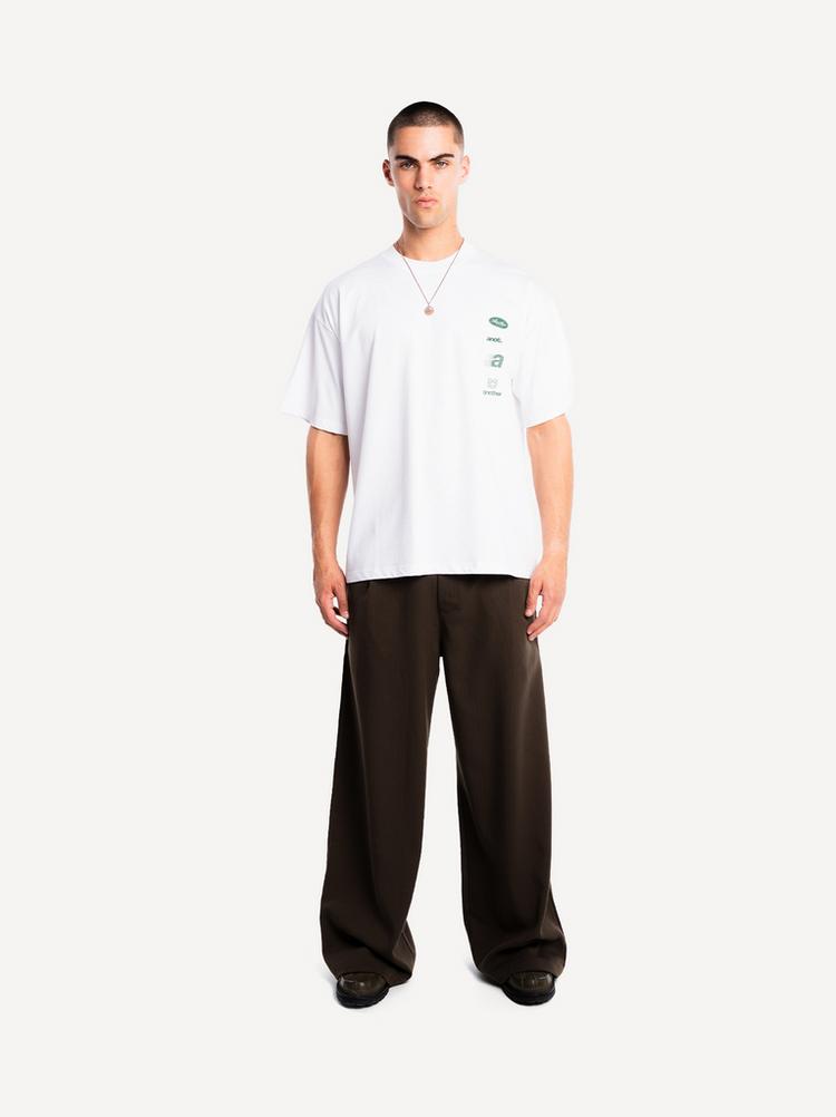 Another Cotton Lab Another Cotton Lab Cafe d Another T-Shirt - white - 0 | SportScheck