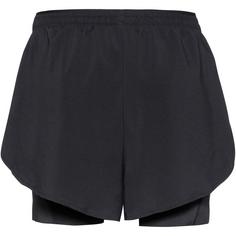 Rückansicht von adidas D4T 2In1 Funktionsshorts Damen black