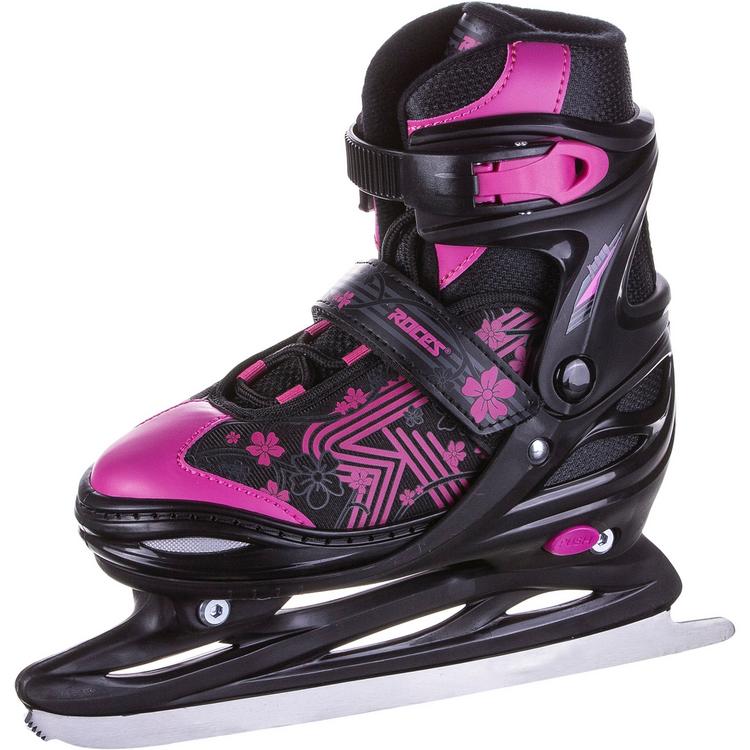 ROCES ROCES JOKEY ICE 3.0 Schlittschuhe M&auml;dchen - black-pink - 0 | SportScheck