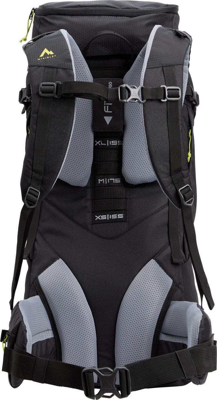 McKinley McKinley Make II CT 45-10 Vario Trekkingrucksack - black night-green li - 0 | SportScheck